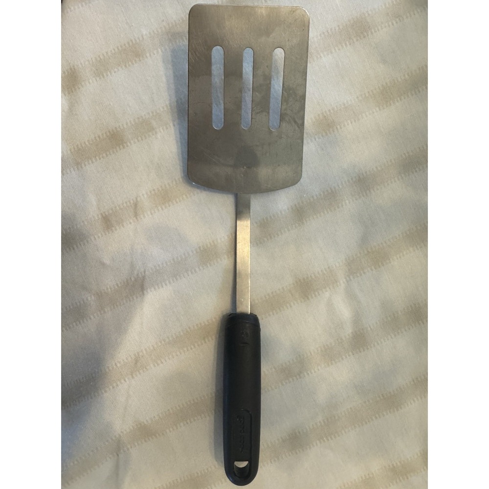 Vintage Spatula Good Cook Short Handle Chromium Blade